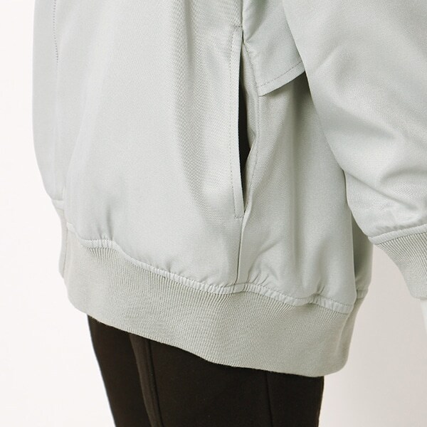 リバーシブルブルゾン(M(120) エメラルド グリーン): キッズ  