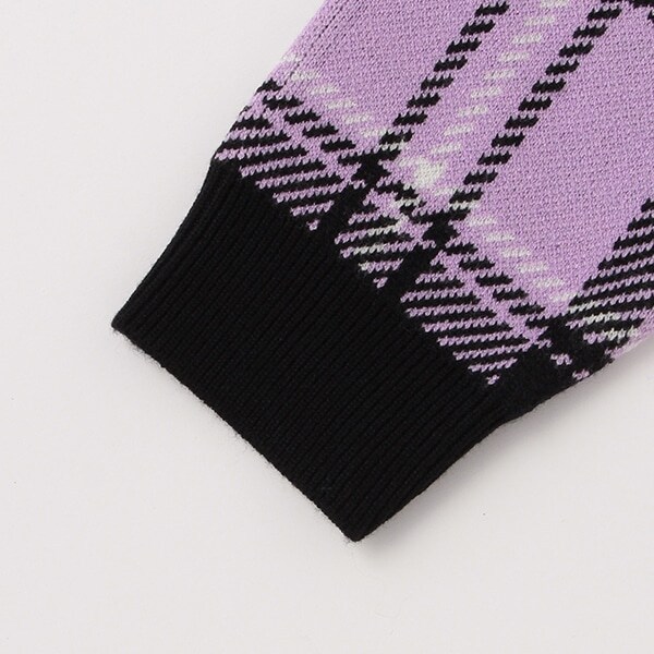 チェック柄ニットセットアップ(M(115-125cm) 赤): キッズ - ナルミヤ  