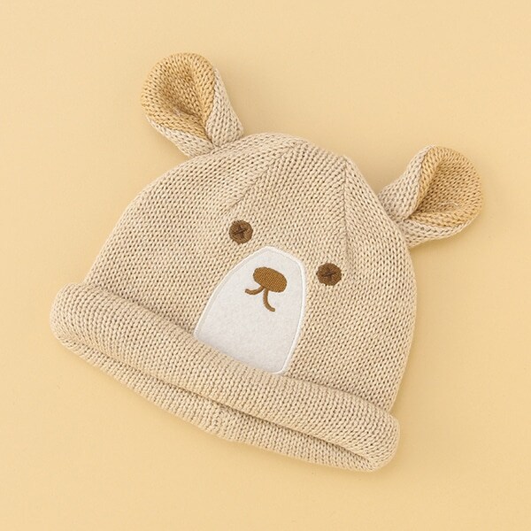 Narumiya Online ナルミヤ オンラインの公式通販サイトアニマルニット帽 46 48cm ベージュ 新生児 Narumiya Online ナルミヤ オンラインの公式通販サイトアニマルニット帽 46 48cm ベージュ 新生児