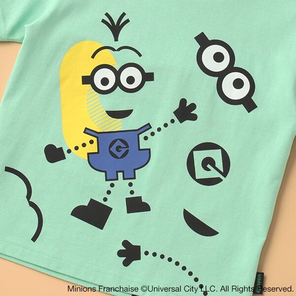 ミニオン】コラボ プリント半袖Tシャツ(100cm エメラルド グリーン): キッズ - ナルミヤ オンライン公式サイト