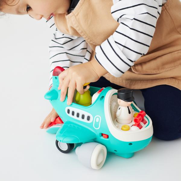 Hola Toys】音がいっぱい！操縦できるひこうき(F マルチ