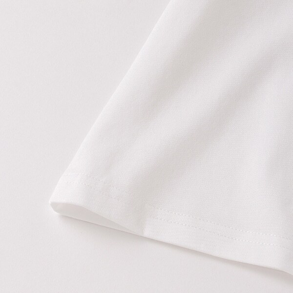 イチゴ切替フリル半袖Tシャツ