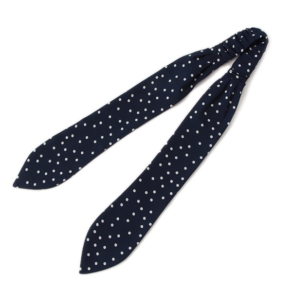 Narumiya Online ナルミヤ オンラインの公式通販サイトドット柄スカーフつきロゴ刺しゅうtシャツ S 140 クリーム ジュニア