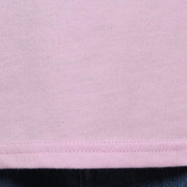 ハートチョーカー肩開きTシャツ