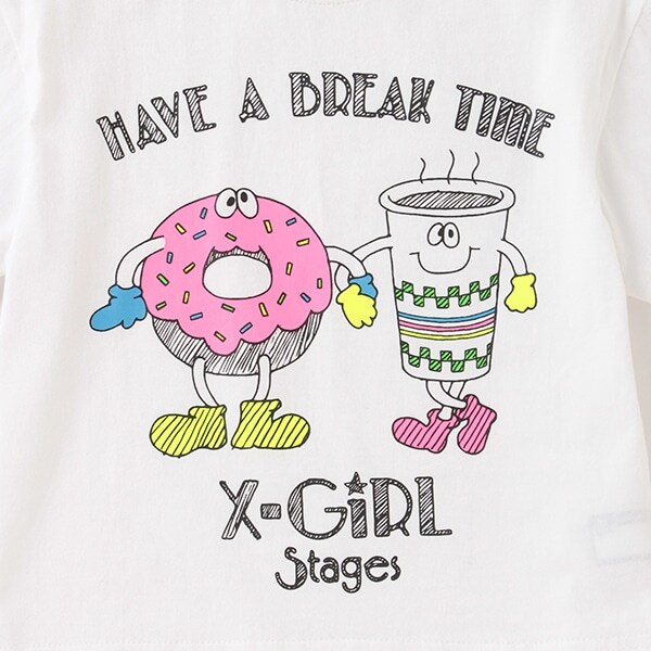 スイーツキャラ半袖Tシャツ