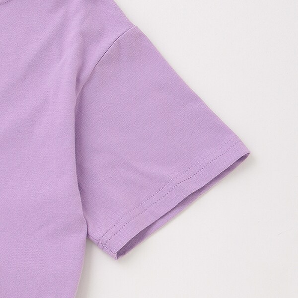 サークルロゴ半袖Tシャツ＋総柄スカートSET