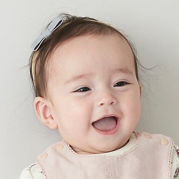 ミニリボンヘアバンド2P