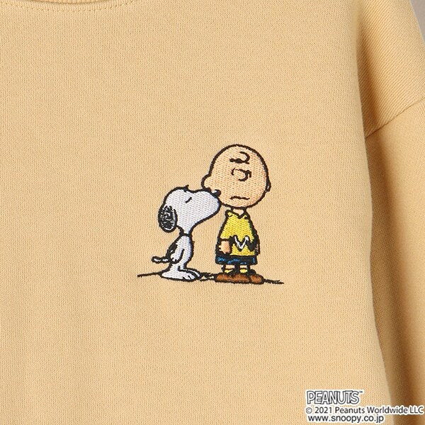PEANUTS】スヌーピーチャーリー・ブラウントレーナー(90cm クリーム): キッズ ナルミヤ オンライン公式サイト