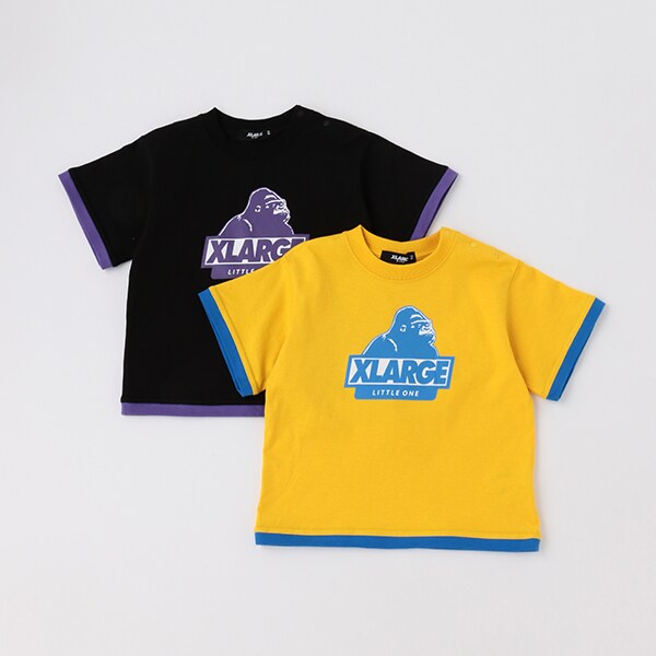 【人気商品再入荷】【直営店で取り扱い無し】レイヤード風スランテッドOGゴリラ半袖Tシャツ