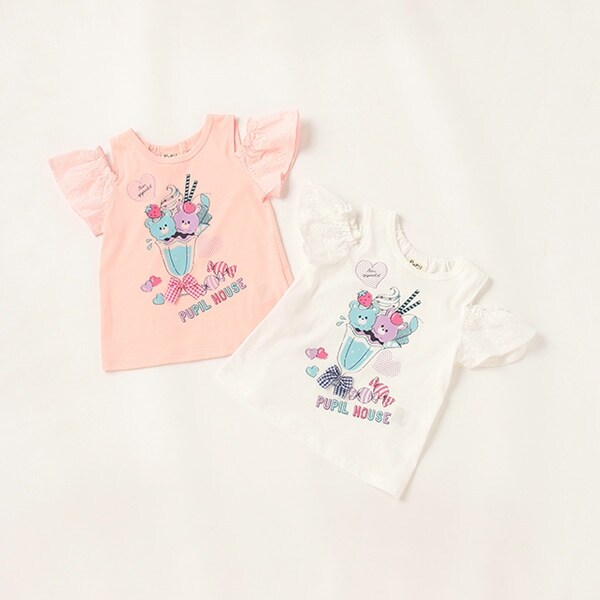 肩開きTシャツ