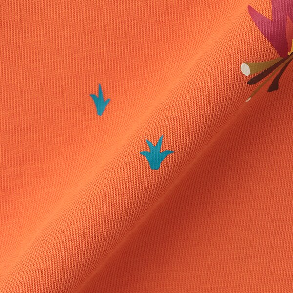 ベビーDINOマシュマロTシャツ(80cm オレンジ): キッズ - ナルミヤ 