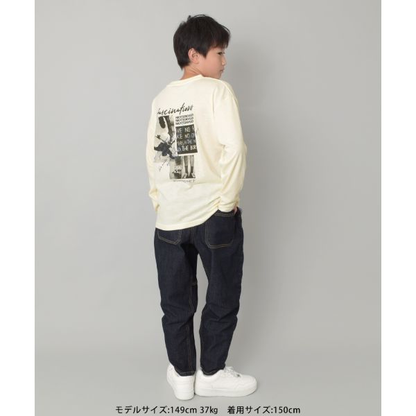 アソートバックプリント長袖Tシャツ
