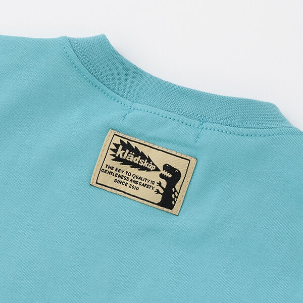 【販路限定商品】恐竜刺しゅうポケット半袖Tシャツ