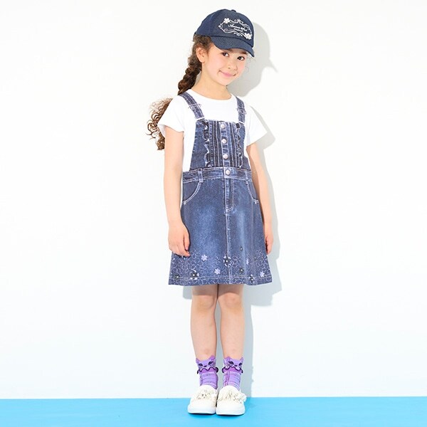 ANNA SUI mini 転写プリント ワンピース 140 子供服 夏服