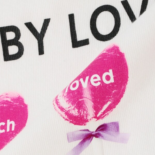 肩スリットキャンディ長袖Tシャツ(120cm オフ ホワイト): ジュニア  