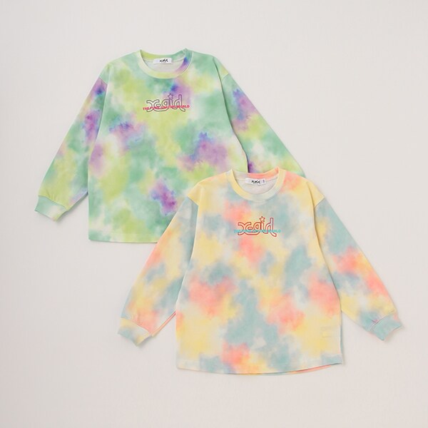 タイダイロゴ長袖Tシャツ