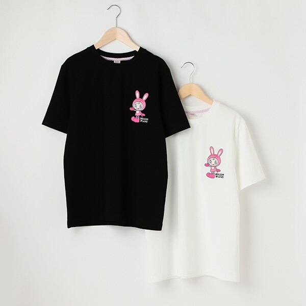 メゾピアノ160二枚まとめメゾピアノ　L 160 パフスリーブ　白　ベリエちゃん　Tシャツ