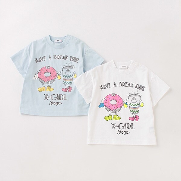 スイーツキャラ半袖Tシャツ