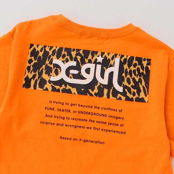 ボックスロゴ半袖Tシャツ(80cm オレンジ): キッズ - ナルミヤ 