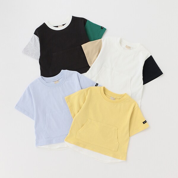 【GOODPRICE】裾重ね着Tシャツ