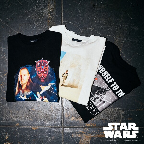 STAR WARS】ダース・ベイダー / バックプリント長袖Tシャツ(S