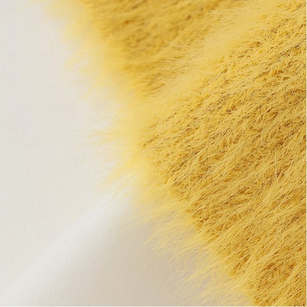 AMI】シャギーニットロンTセット(F(150-160cm) 黄): ジュニア
