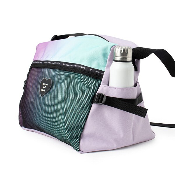 スクールグッズ容量約25L】メッシュポケッショルダーバッグ(F