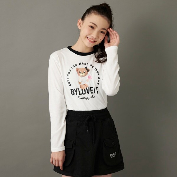トリムラビ子長袖Ｔシャツ
