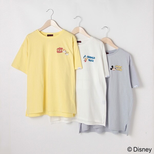Narumiya Online ナルミヤ オンラインの公式通販サイト Disney バックプリント半袖tシャツ Ss 130 黄 ジュニア