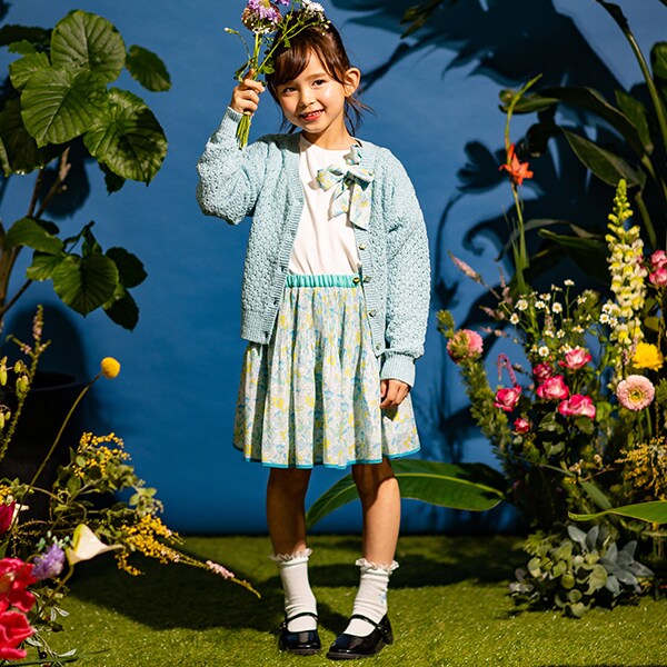 インファント・トドラー ドロップショルダーカーディガン(SS(90-100cm 