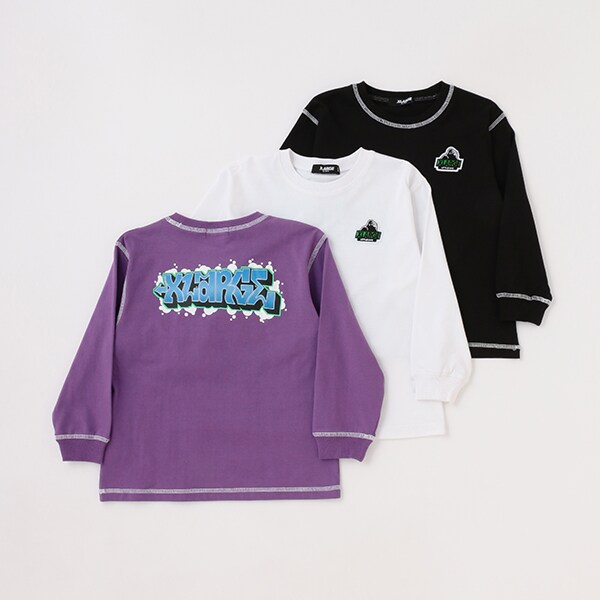 グラフティロゴ長袖Tシャツ