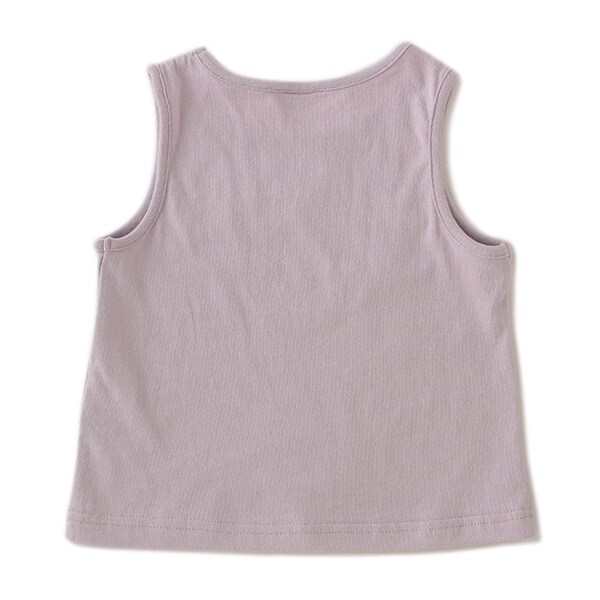 Narumiya Online ナルミヤ オンラインの公式通販サイト透けスカラップtシャツ タンクトップセット 80 ラベンダー キッズ