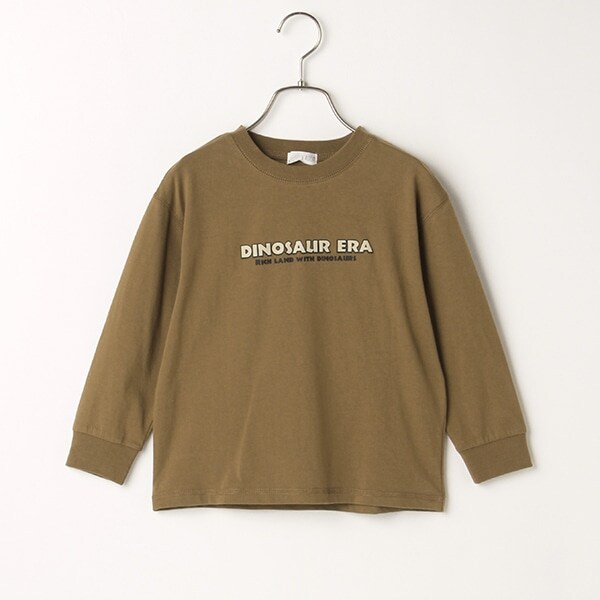 DINASAURバックプリント長袖Tシャツ