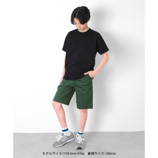 ストレッチツイル・スケーターハーフパンツ