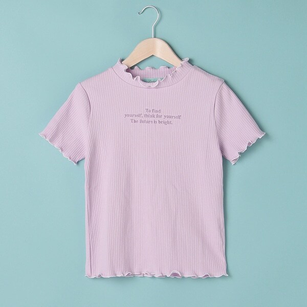 テレコチビハイネックTシャツ