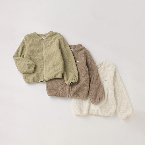 Narumiya Online ナルミヤ オンラインの公式通販サイトボアzipブルゾン S 140 エメラルド グリーン ジュニア