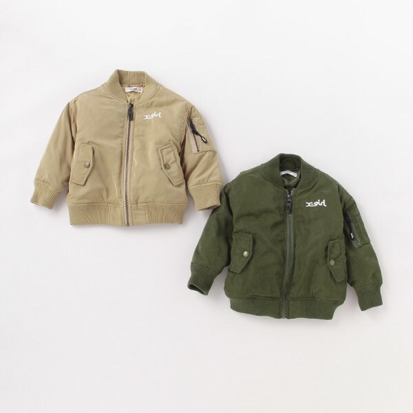 MA-1(90cm ベージュ): キッズ - ナルミヤ オンライン公式サイト
