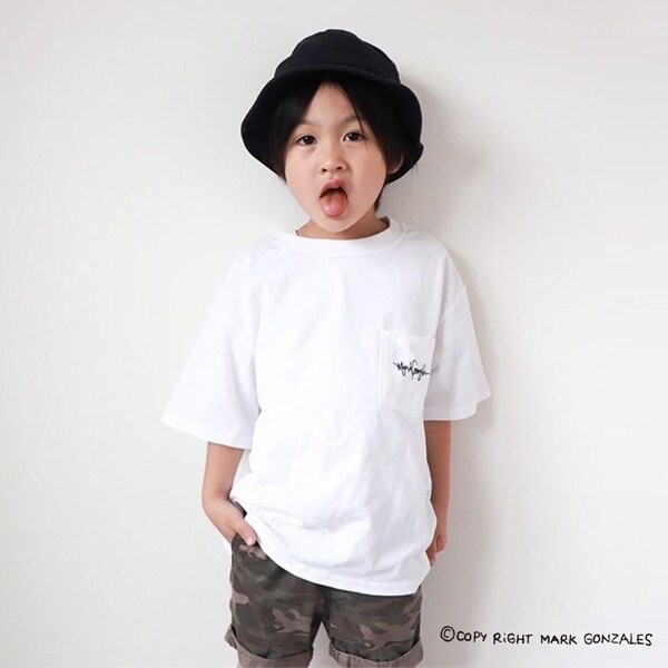 Narumiya Online ナルミヤ オンラインの公式通販サイト マークゴンザレス 接触冷感 バックプリントアソートtシャツ 100 黄 キッズ