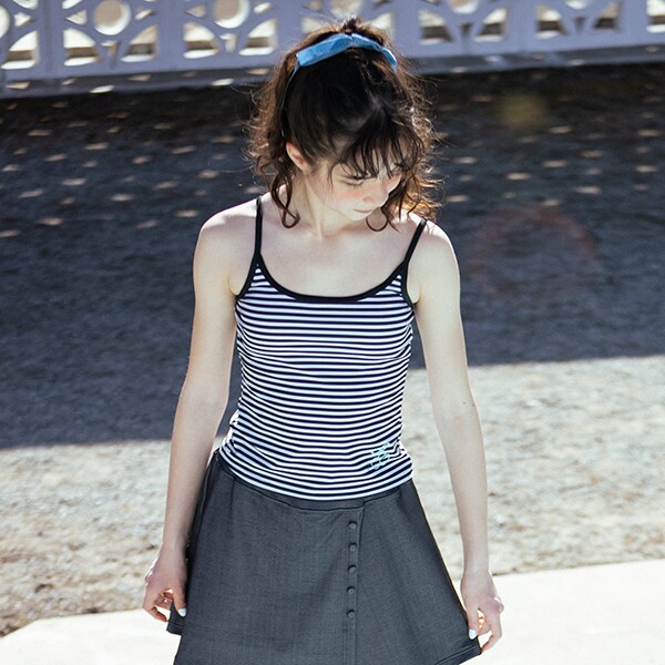 水着】Tシャツ&キュロット水着3点セット【SWIM】(S(140) エメラルド