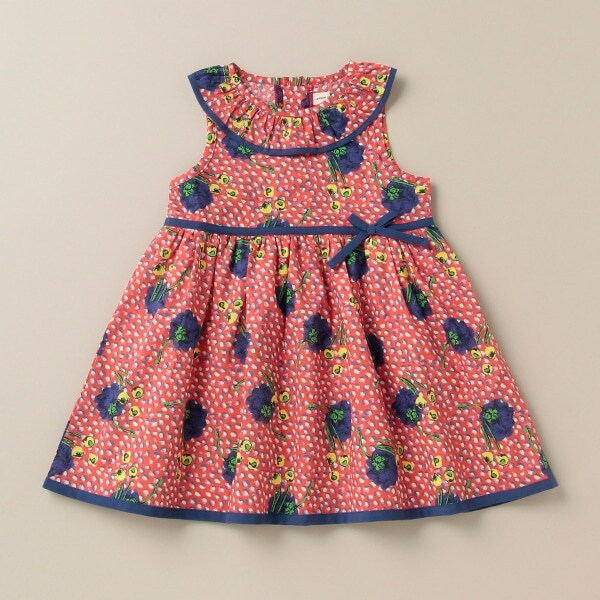 Narumiya Online ナルミヤ オンラインの公式通販サイトジュニパーワンピース 日本製 80 シルバー グレー キッズ