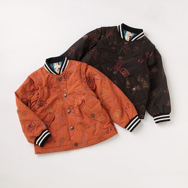 【美品】Paul Smith JUNIOR キッズ アニマル刺しゅうブルゾン