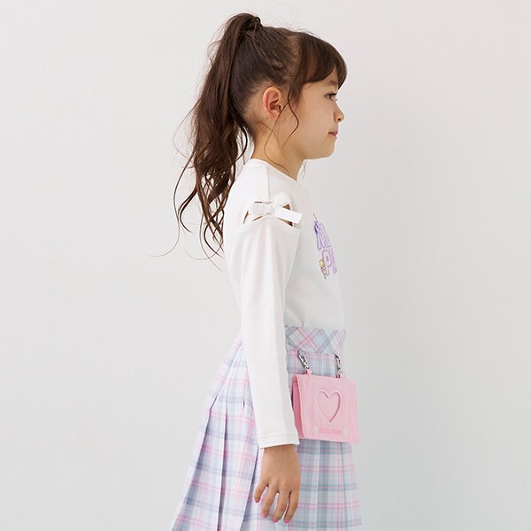 ぬいぐるみロゴ　長袖Tシャツ