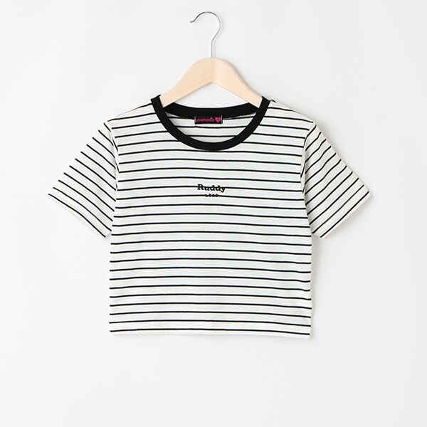 即日発送】 tシャツ Tシャツ アソートチビ半T 接触冷感カレッジロゴちび半T/ラブトキシック(Lovetoxic)