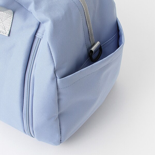 容量43-50L】【LTXC】メッシュポケット拡張ボストン(F 黒