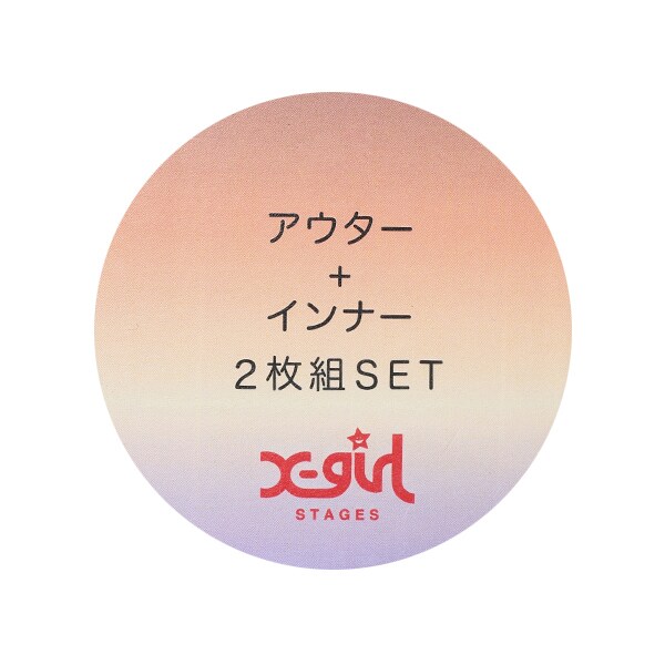 インナーつきメッシュ切替ロゴ長袖Tシャツ(110cm 黒): キッズ