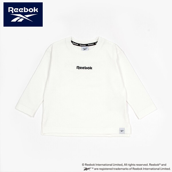 【Reebok】ロゴ長袖プルオーバー