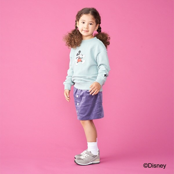 Narumiya Online ナルミヤ オンラインの公式通販サイト Disney 裏毛 ミッキーマウスデザイン 袖starトレーナー 90 エメラルド グリーン キッズ Narumiya Online ナルミヤ オンラインの公式通販サイト Disney 裏毛 ミッキーマウスデザイン 袖starトレーナー 90 エメラルド グリーン キッズ