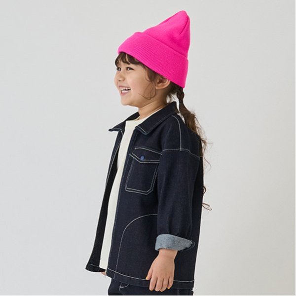 ジップアップシャツ(100cm 紺): キッズ - ナルミヤ オンライン