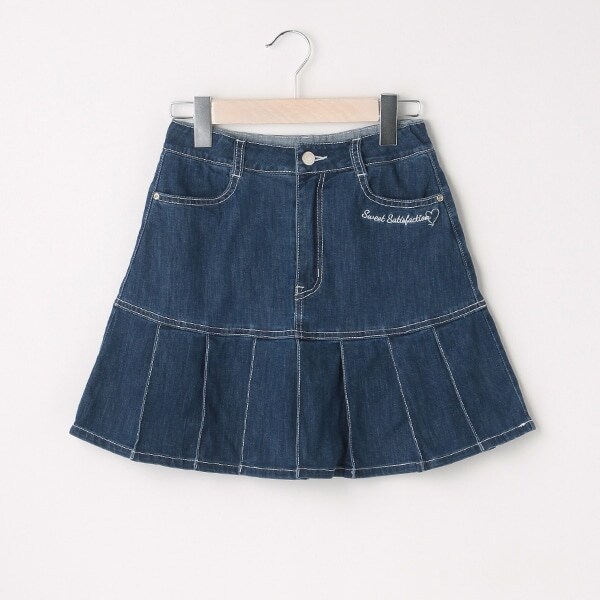 neith Denim skirt(blue) デニムスカート Last1】Heavy Crushed Denim Skirt(Blue) – neith.onlinestore