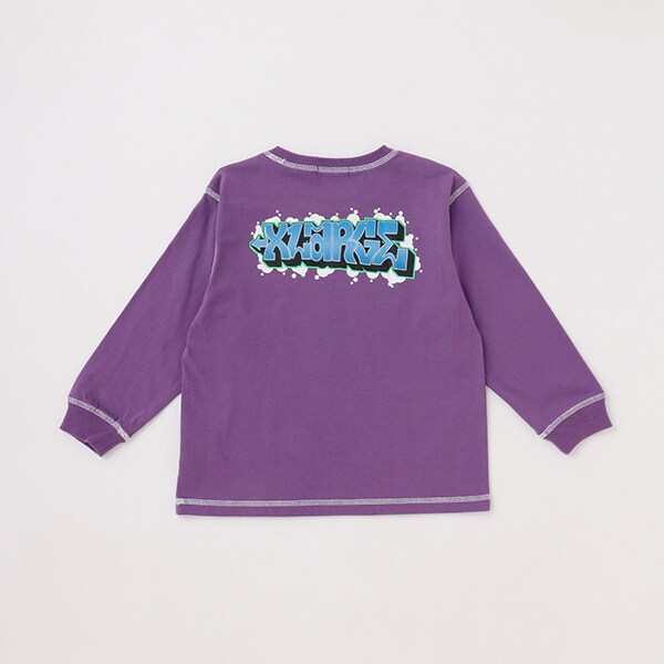 グラフティロゴ長袖Tシャツ